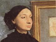 Detail of The Bellini Edgar Degas